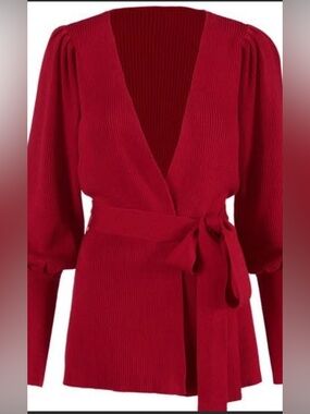 CaBi Cardigan Sweater with Waist Tie